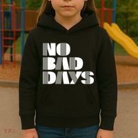 No Bad Days Funny Meme Kids Hoodie thumb 3