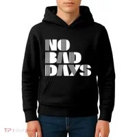 No Bad Days Funny Meme Kids Hoodie thumb 4
