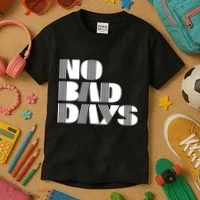No Bad Days Funny Meme Kids T-Shirt thumb 3
