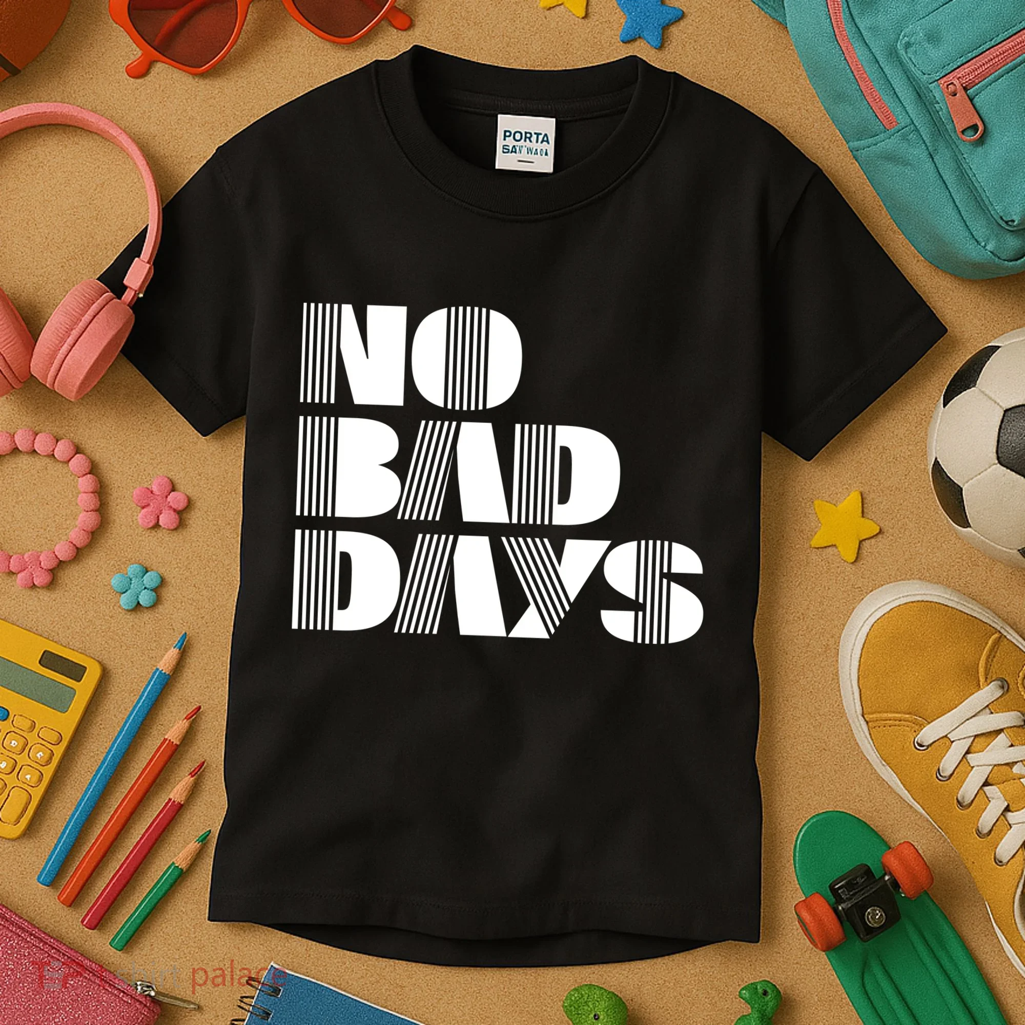 No Bad Days Funny Meme Kids T-Shirt