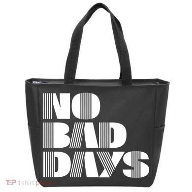 No Bad Days Funny Meme Tote Bag