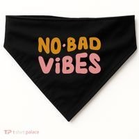 No Bad Vibes USA-Made Doggie Bandana thumb 0