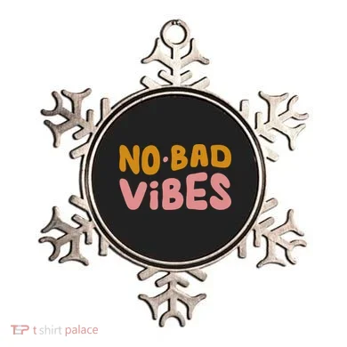 No Bad Vibes Ornament