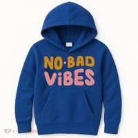 No Bad Vibes Kids Hoodie thumb 0