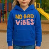 No Bad Vibes Kids Hoodie thumb 3