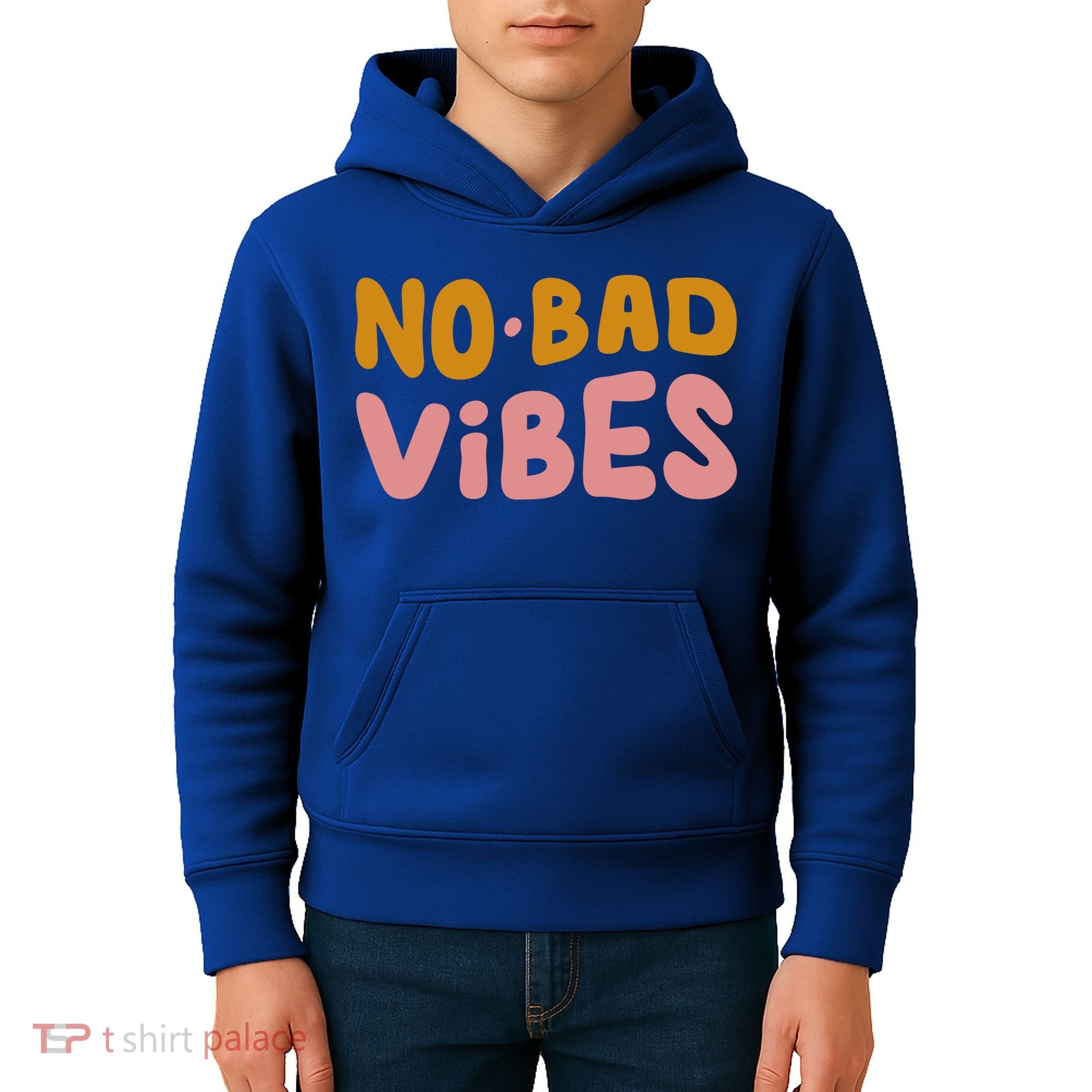 No Bad Vibes Kids Hoodie