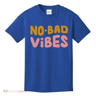 No Bad Vibes Kids T-Shirt
