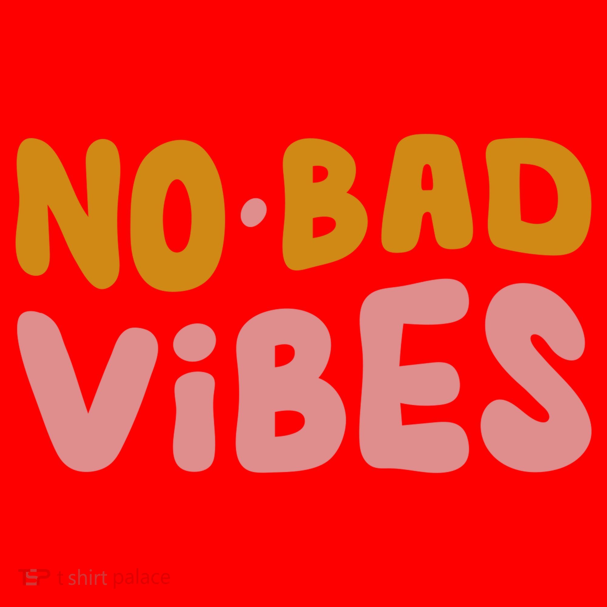 No Bad Vibes Santa Hat
