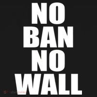 No Ban No Wall Anti Trump Resist Sweatshirt thumb 3