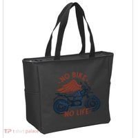 No Bike No Life Motrocycle Tote Bag thumb 2