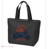 No Bike No Life Motrocycle Tote Bag thumb 3