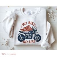 No Bike No Life Motrocycle Sweatshirt thumb 2