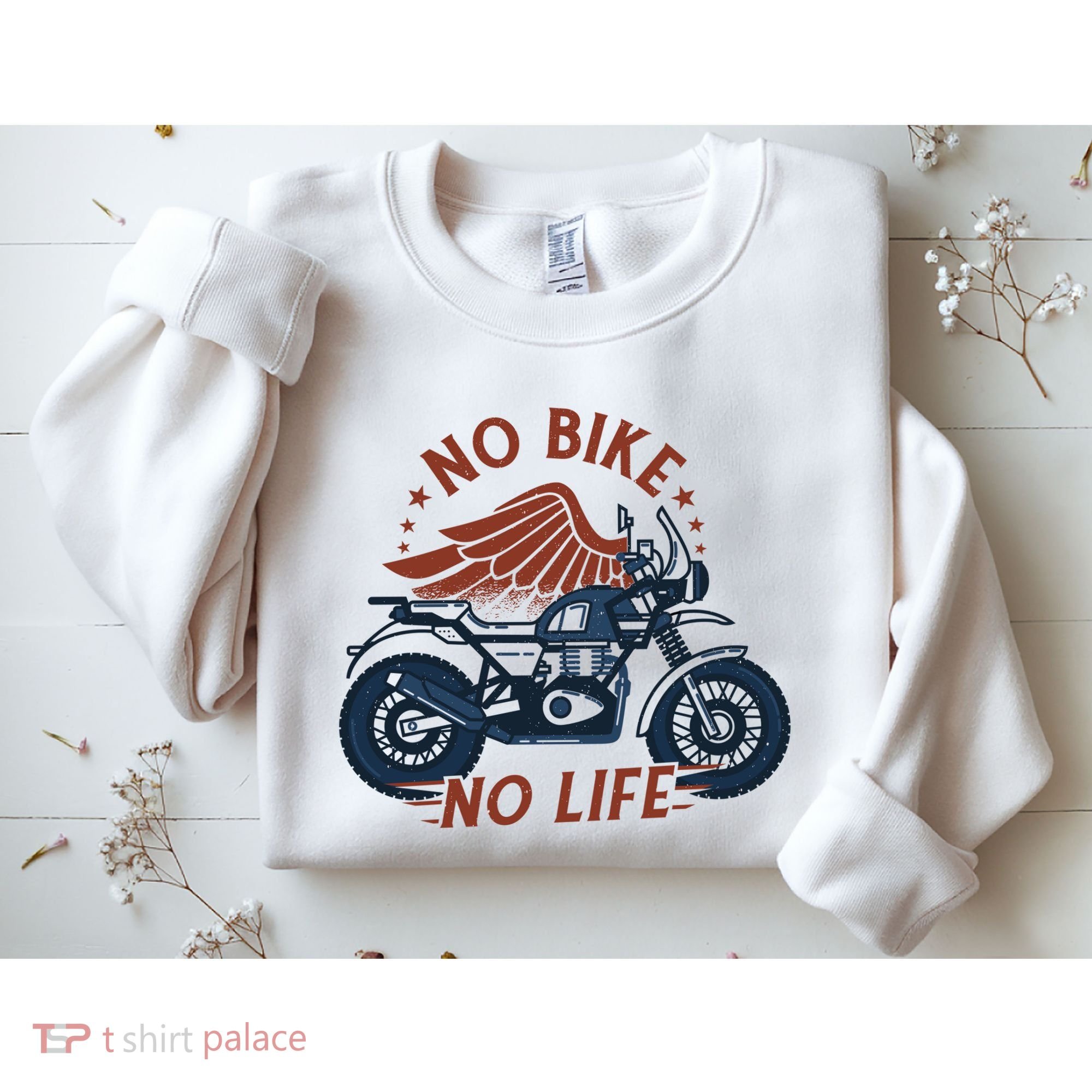 No Bike No Life Motrocycle Sweatshirt
