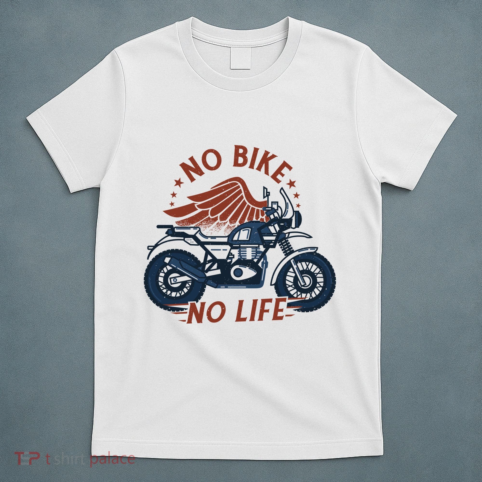 No Bike No Life Motrocycle T-Shirt