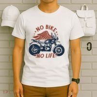 No Bike No Life Motrocycle T-Shirt thumb 6