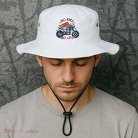No Bike No Life Motrocycle Bucket Hat thumb 2