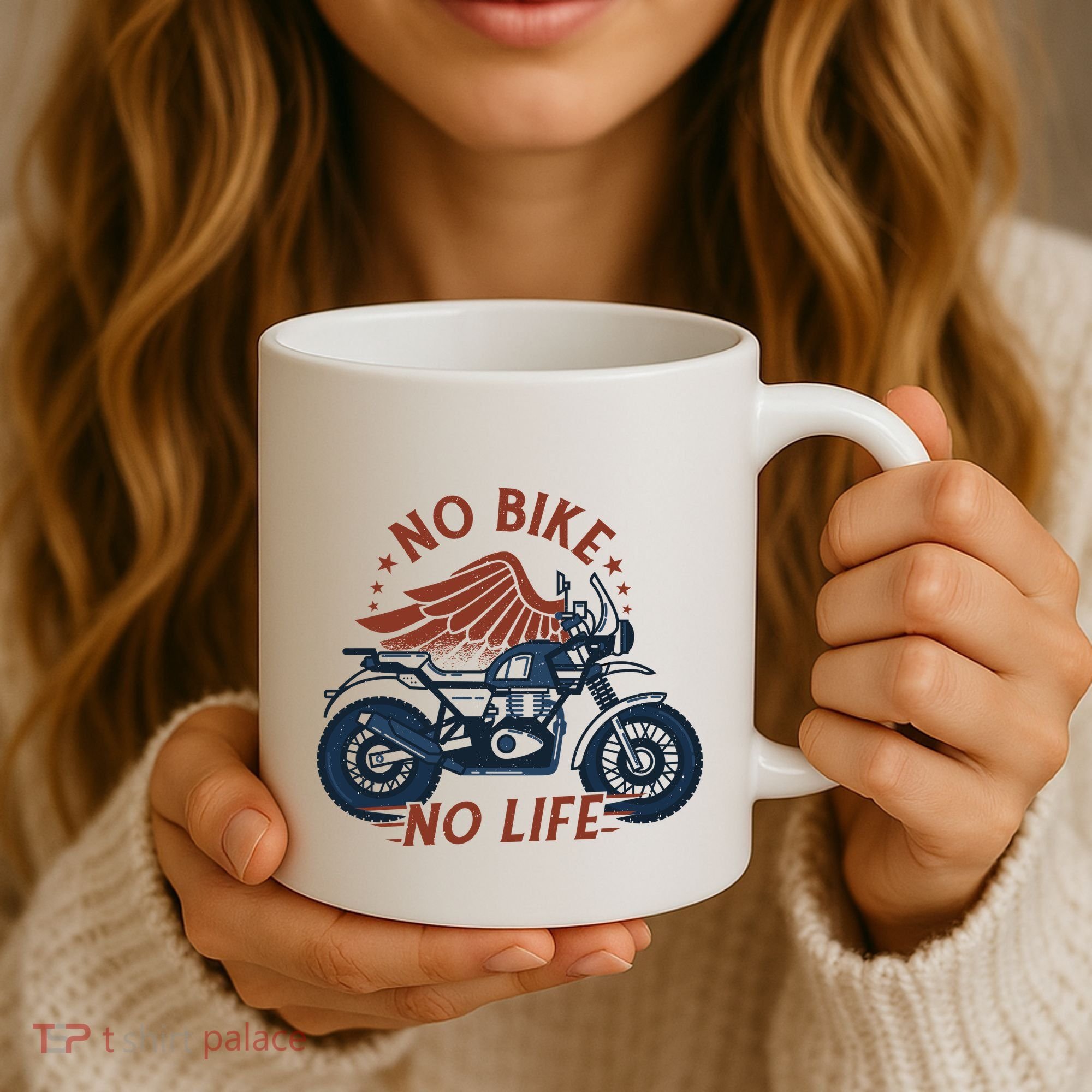 No Bike No Life Motrocycle Coffee Mug