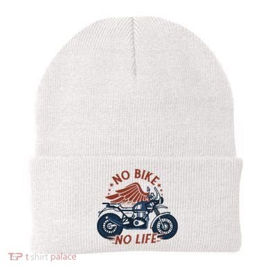 No Bike No Life Motrocycle Beanie