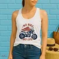 No Bike No Life Motrocycle Women's Tank Top thumb 2