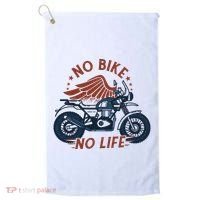 No Bike No Life Motrocycle Golf Towel thumb 0