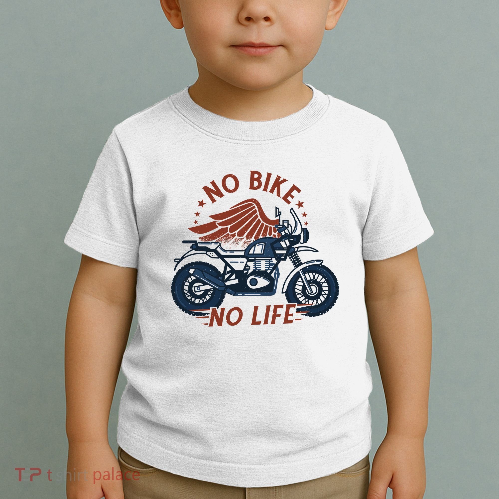 No Bike No Life Motrocycle Toddler T-Shirt