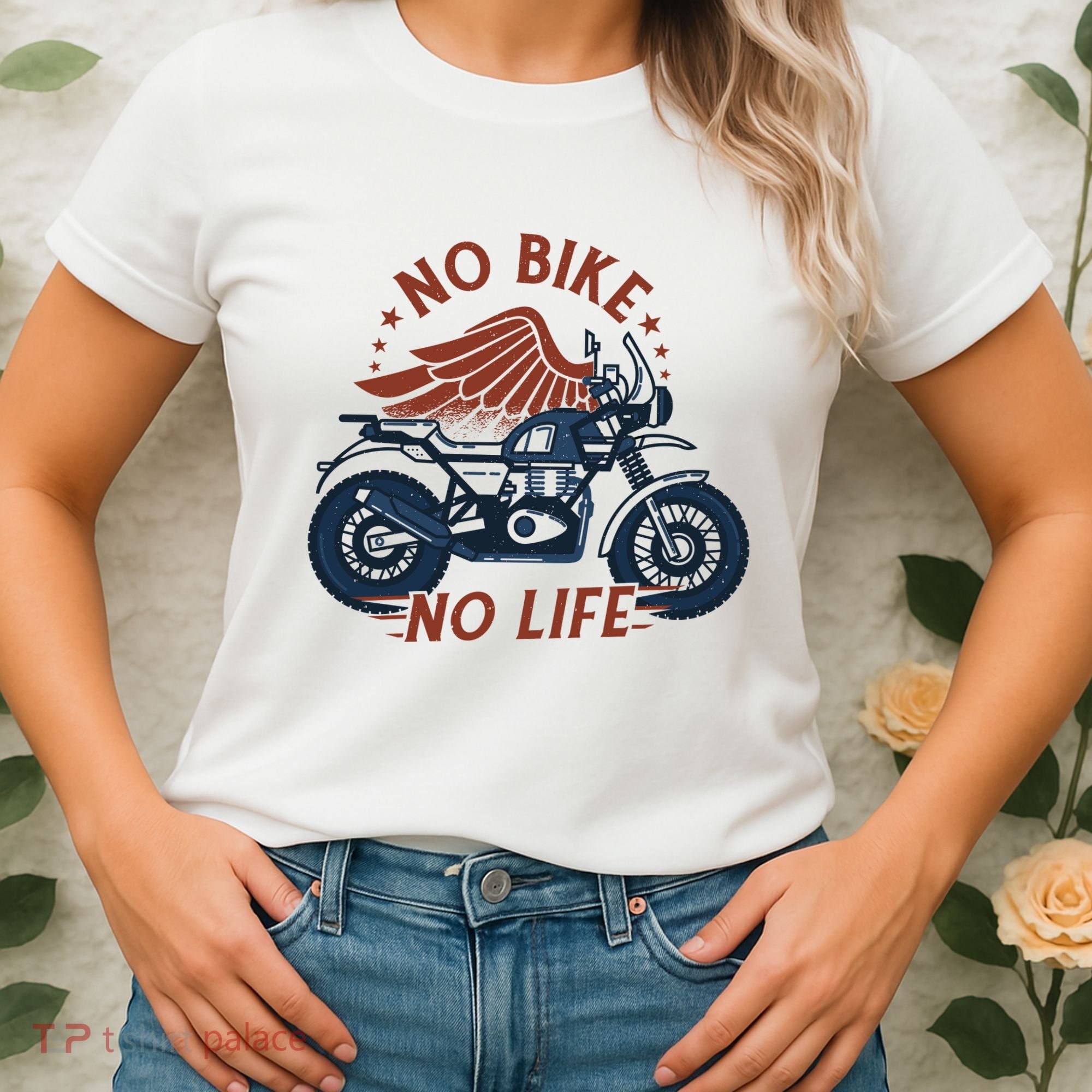 No Bike No Life Motrocycle Women's T-Shirt