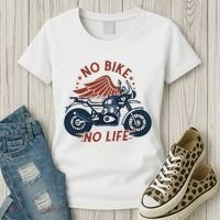 No Bike No Life Motrocycle Women's T-Shirt thumb 3