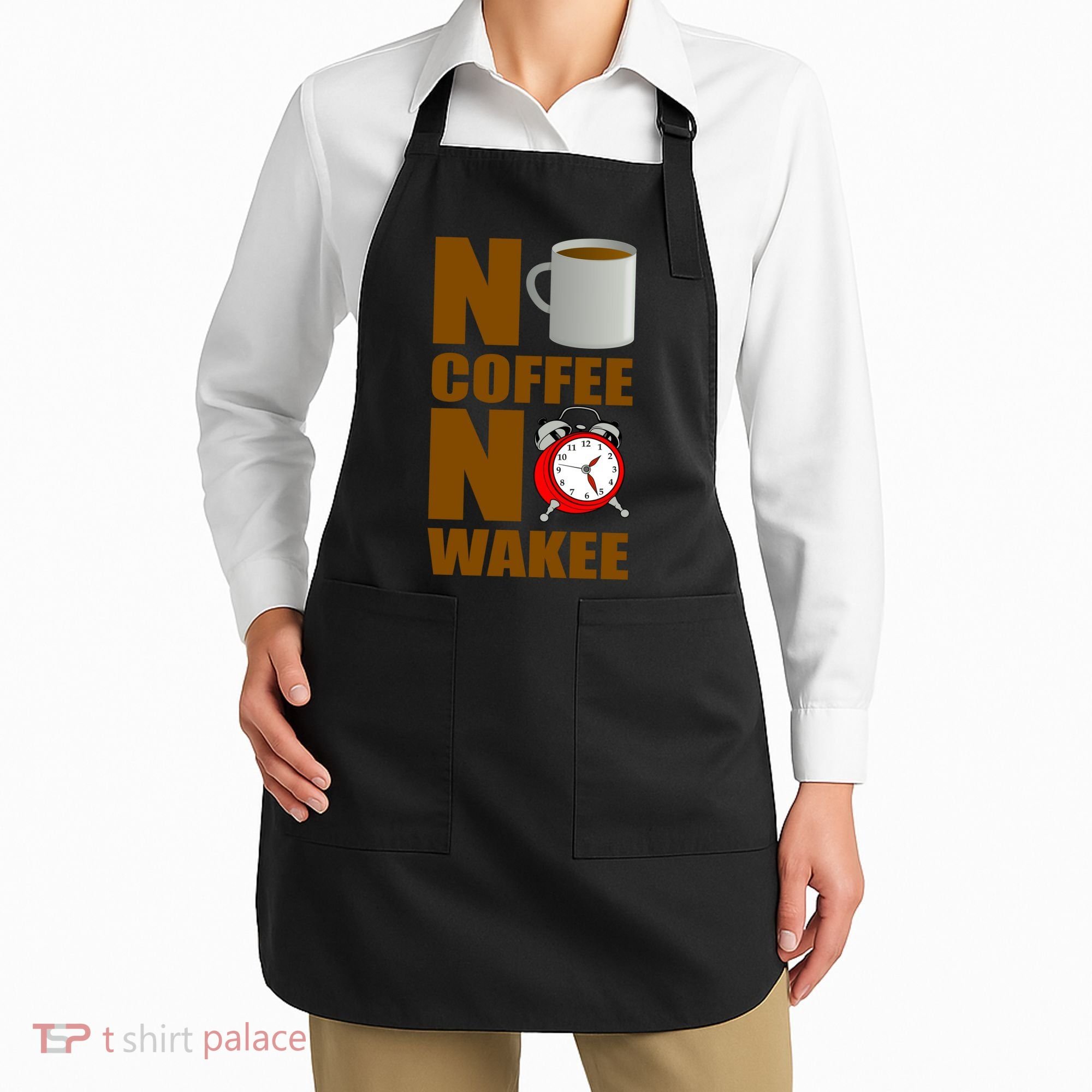 No Coffee No Wakee Apron