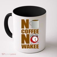 No Coffee No Wakee Coffee Mug thumb 0