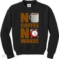 No Coffee No Wakee Kids Sweatshirt thumb 0
