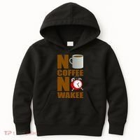 No Coffee No Wakee Kids Hoodie thumb 0
