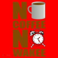No Coffee No Wakee Santa Hat thumb 1