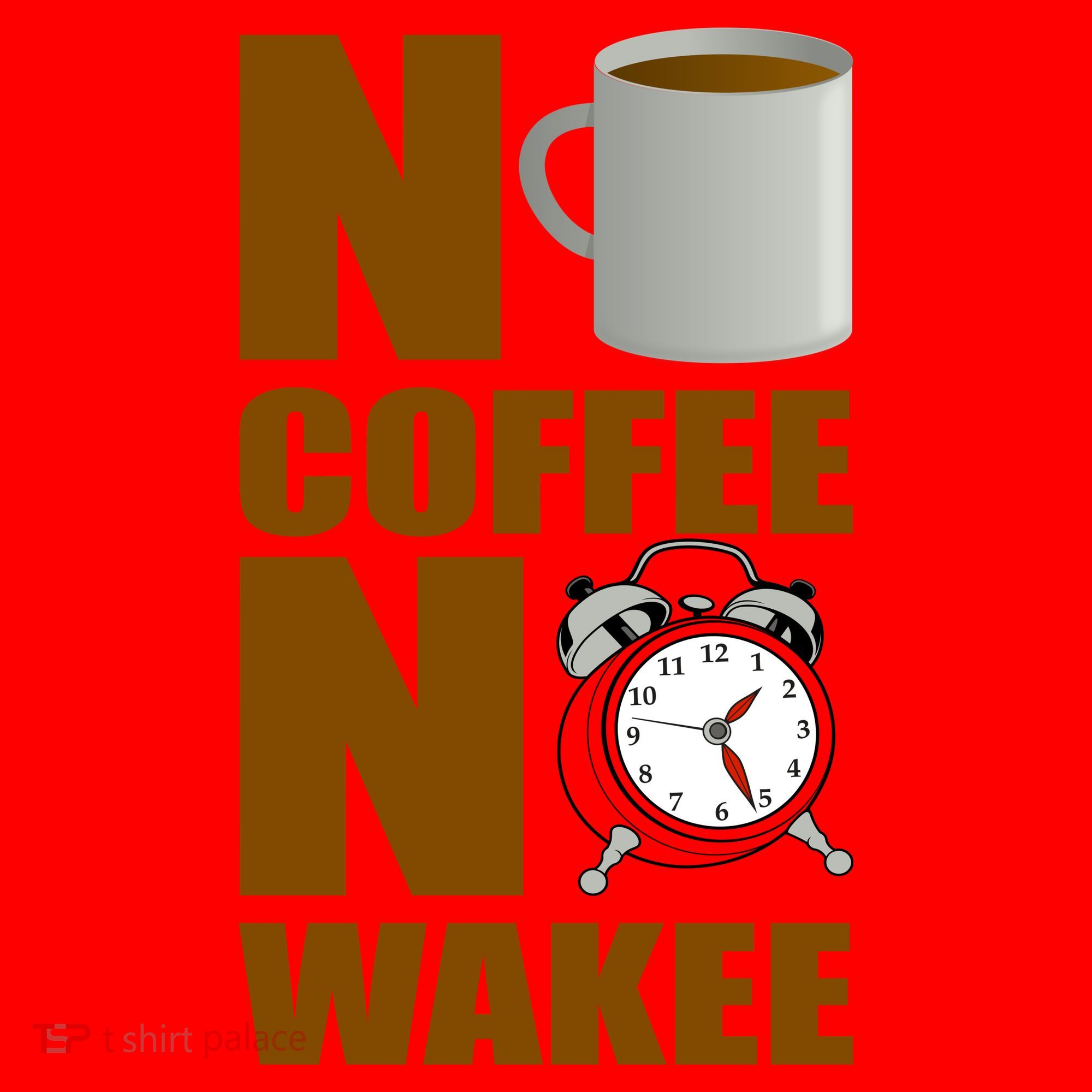 No Coffee No Wakee Santa Hat
