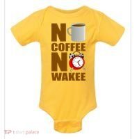 No Coffee No Wakee Baby Bodysuit thumb 0