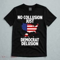 No Collusion Just Democrat delusion T-Shirt thumb 5
