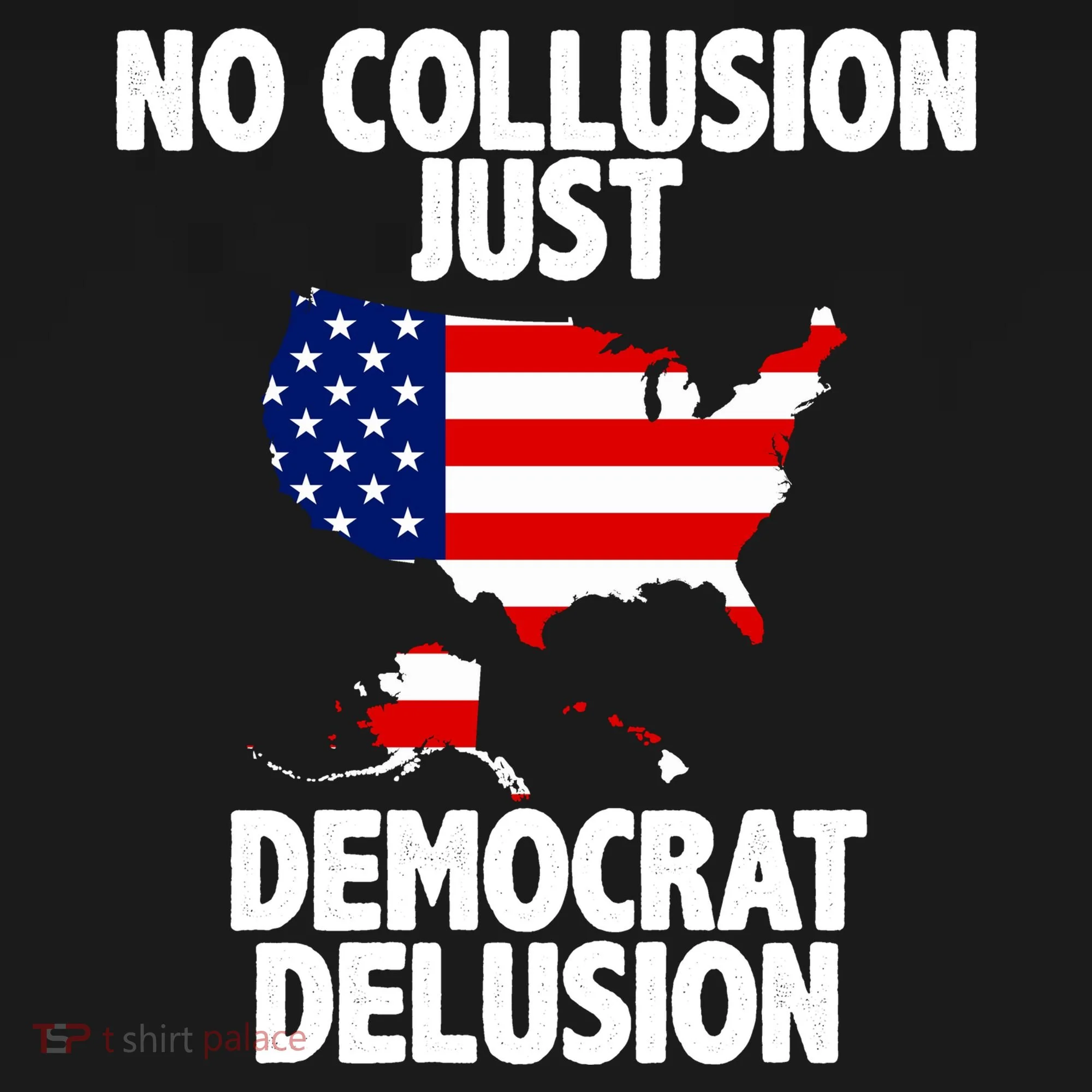No Collusion Just Democrat delusion Toddler Hoodie