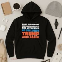 No Collusion Trump Wins Again Hoodie thumb 3