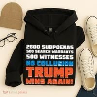 No Collusion Trump Wins Again Hoodie thumb 4