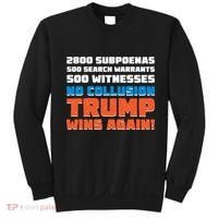 No Collusion Trump Wins Again Sweatshirt thumb 0