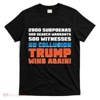 No Collusion Trump Wins Again T-Shirt thumb 0