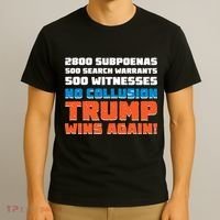 No Collusion Trump Wins Again T-Shirt thumb 3