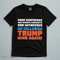 No Collusion Trump Wins Again T-Shirt thumb 5