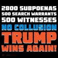 No Collusion Trump Wins Again Bucket Hat thumb 4
