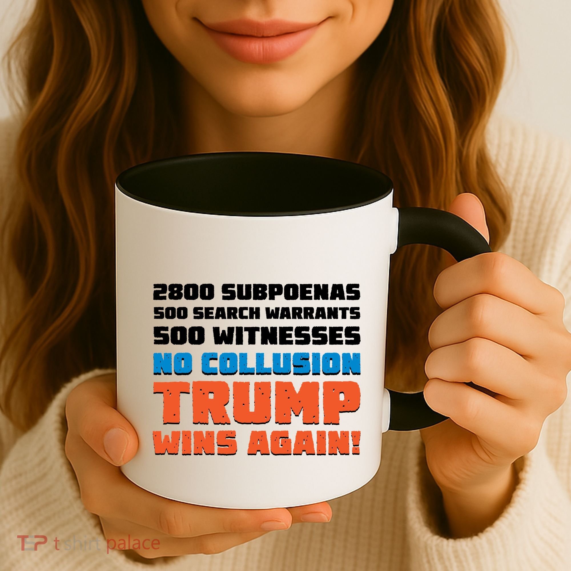 No Collusion Trump Wins Again Coffee Mug