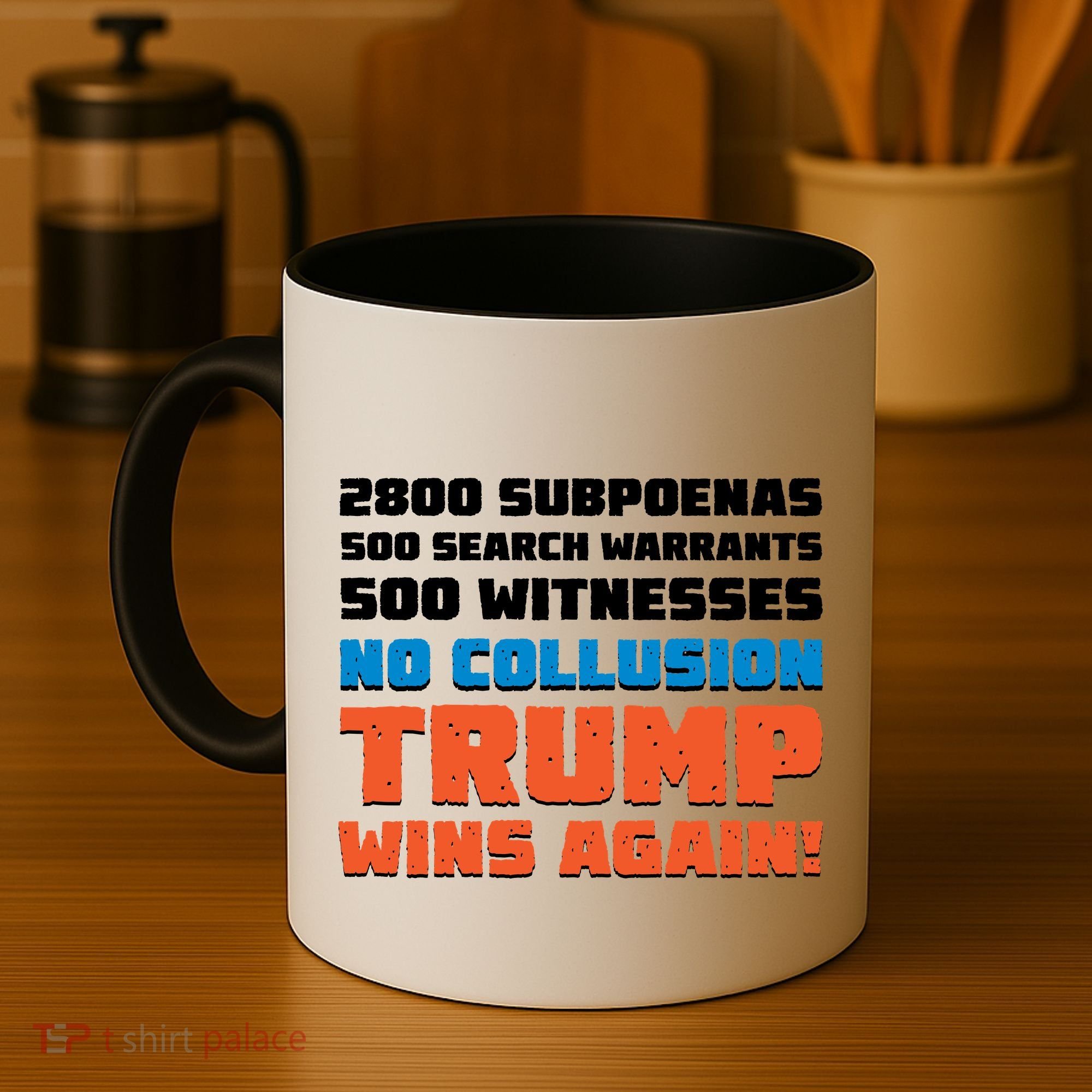 No Collusion Trump Wins Again Coffee Mug