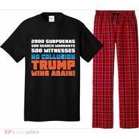 No Collusion Trump Wins Again Pajama Set thumb 0