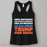 No Collusion Trump Wins Again Women's Tank Top thumb 3
