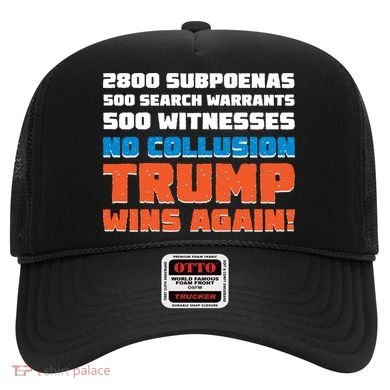 No Collusion Trump Wins Again Hat