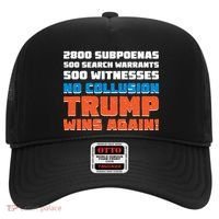 No Collusion Trump Wins Again Hat thumb 0