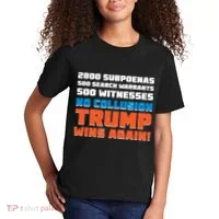 No Collusion Trump Wins Again Kids T-Shirt thumb 2